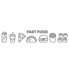 Fast Food The Best Icons