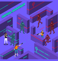 Virtual Gun Battles Isometric