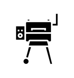 Smoker Food Glyph Icon