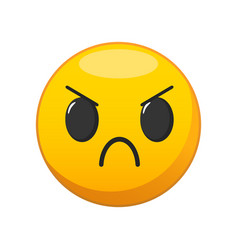 Angry Face Emoji For A Chat