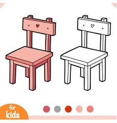 Coloring Book Kids Chair