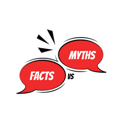 Myths Vs Facts Concept Of Thorough Fact-checking