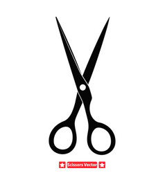 Unique Scissors Clipart Set Intriguing Silhouette