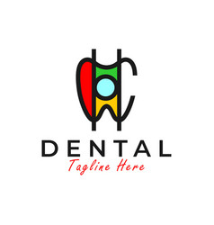 Dental Health Logo With Letter C