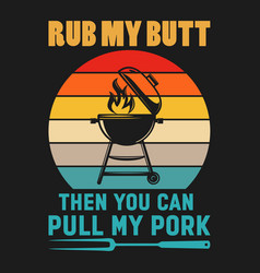 Funny Bbq Typography Gift T Shirt