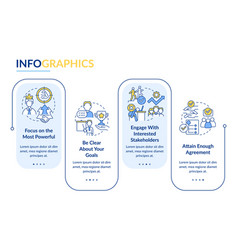 Stakeholders Engagement Blue Rectangle