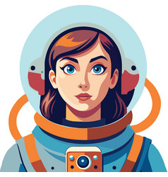 A Young Woman Astronaut