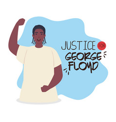 Justice George Floyd Black Lives Matter And Man