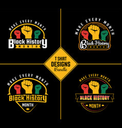 Black History Month T Shirt Design Bundle