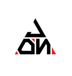 Jon Triangle Letter Logo Design