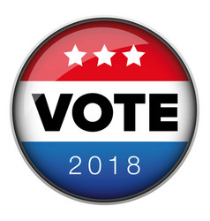 Vote Badge Button Usa