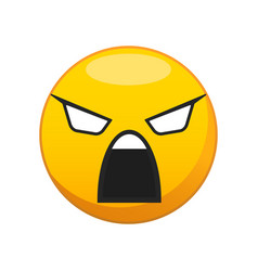 Fury Face Emoji For A Chat