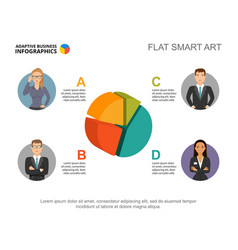 3d Pie Chart Slide Template