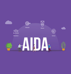 Aida Business Model Framework Concept With Big