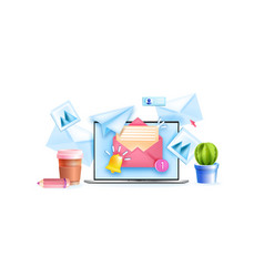 Subscribe Newsletter 3d Signup Mailing Concept