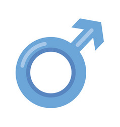 Blue Male Gender Symbol