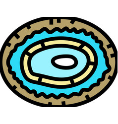 Limpet Sea Shell Beach Color Icon