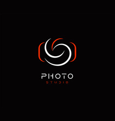 Camera Abstract Logo Template Minimal