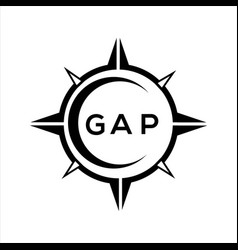 Gap Abstract Technology Circle Setting Logo