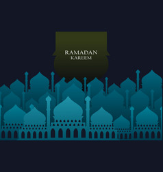 Ramadan Kareem Greeting Design Eps 10 Trendy