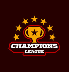 Champion Gold Cup Sports League Logo