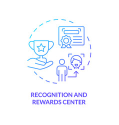 Thin Line Gradient Recognition And Rewards Center