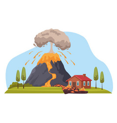 Volcano Eruption Disaster