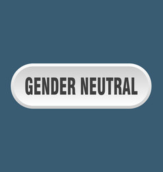 Gender Neutral Button Rounded Sign On White