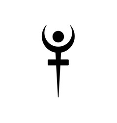 Hades Or Pluto Astrology Alphabet Symbol Planet