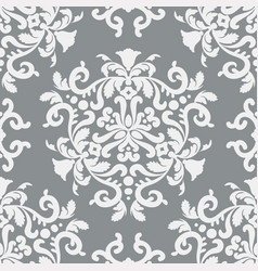 Stylish Damask Seamless Pattern