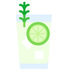 Gin And Tonic Tonic Cocktail Icon Alcoholic Mixed