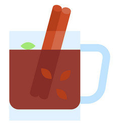 Glogg Cocktail Icon Alcoholic Mixed Drink