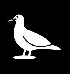 Seagull Icon Logo Image