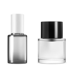 Nail Polish Glass Bottle Mock Up Manicure Enamel