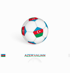 Soccer Ball With The Azerbaijan Football