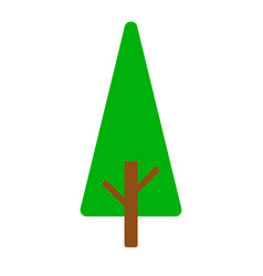 Triangle Tree Icon Or Plant