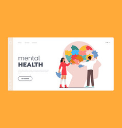 Mental Health Landing Page Template Psychology