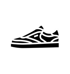 Sneakers Streetwear Cloth Fashion Glyph Icon