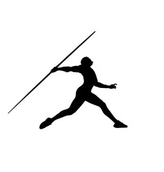 Javelin Throw Male Athlete