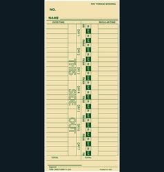 Imecard Employee Weekly Wages Timeclock Time Card