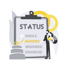 Marital Status Abstract Concept