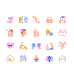 Empathy Colorful Icon Set