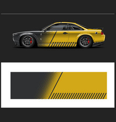 Racing Car Wrap Design