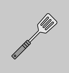 Kitchen Spatula Grayscale Icon Kitchen