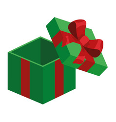 Green Gift Box Present