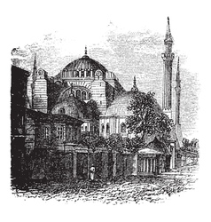 Hagia Sophia Vintage Engraving