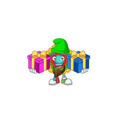 Super Cute Pinata Cartoon Design With Christmas