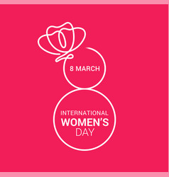 Abstract Womens Day Design Background