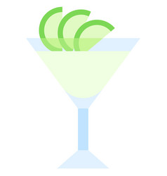 Kamikaze Cocktail Icon Alcoholic Mixed Drink