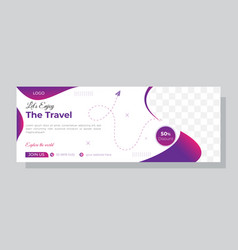 Tour Travel Timeline Cover Template